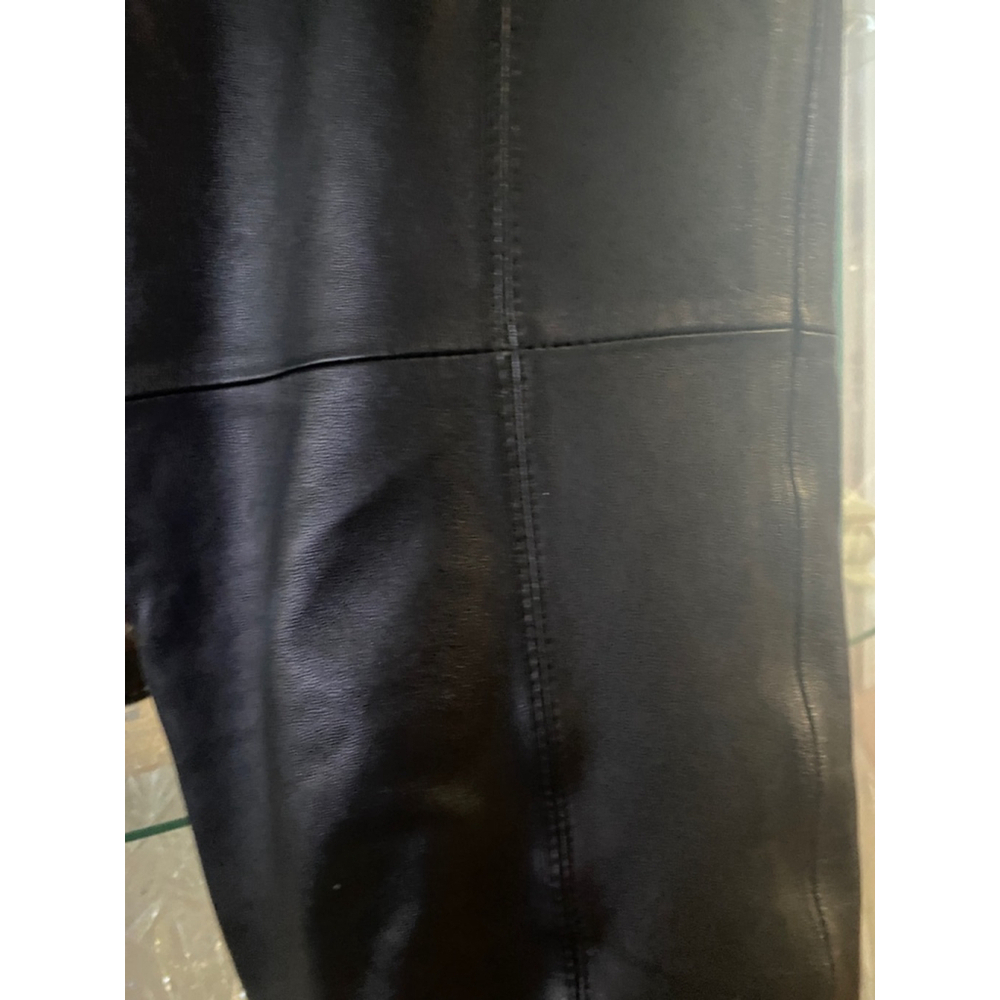 Danier Genuine Leather Pants black Size US 6 Black - Picture 7 of 13